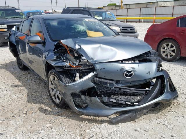 JM1BL1U79D1713590 - 2013 MAZDA 3 I GREEN photo 1