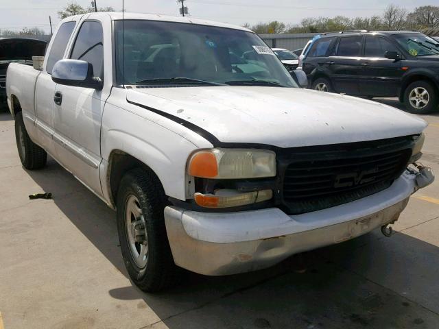 2GTEC19T911311464 - 2001 GMC NEW SIERRA WHITE photo 1