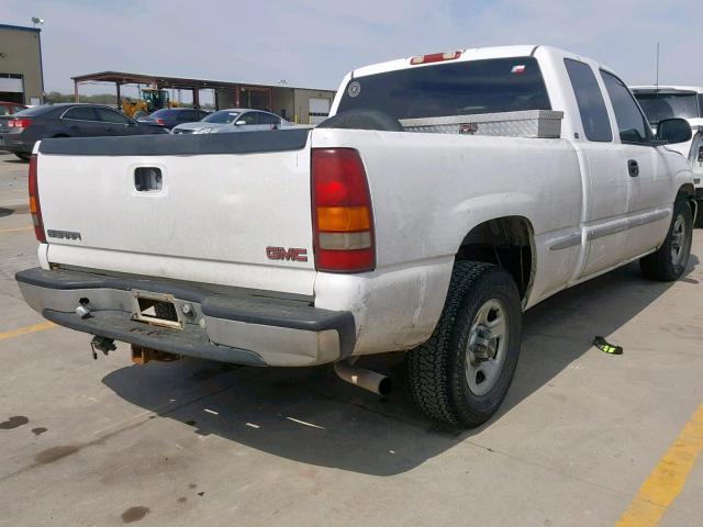 2GTEC19T911311464 - 2001 GMC NEW SIERRA WHITE photo 4