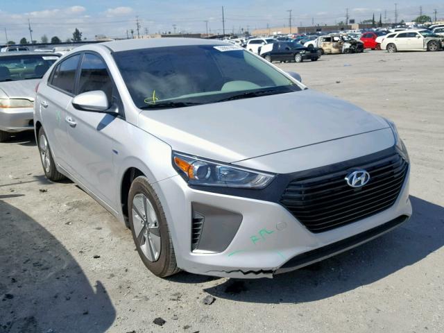 KMHC65LCXJU097406 - 2018 HYUNDAI IONIQ BLUE SILVER photo 1