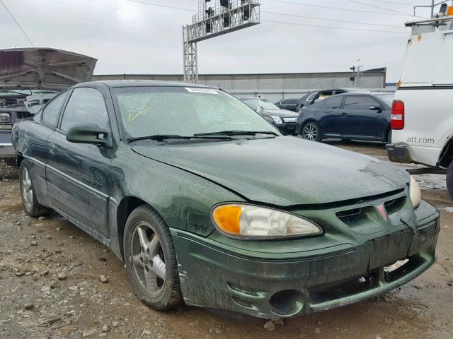 1G2NW12E51M518901 - 2001 PONTIAC GRAND AM G GREEN photo 1