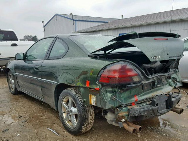 1G2NW12E51M518901 - 2001 PONTIAC GRAND AM G GREEN photo 3