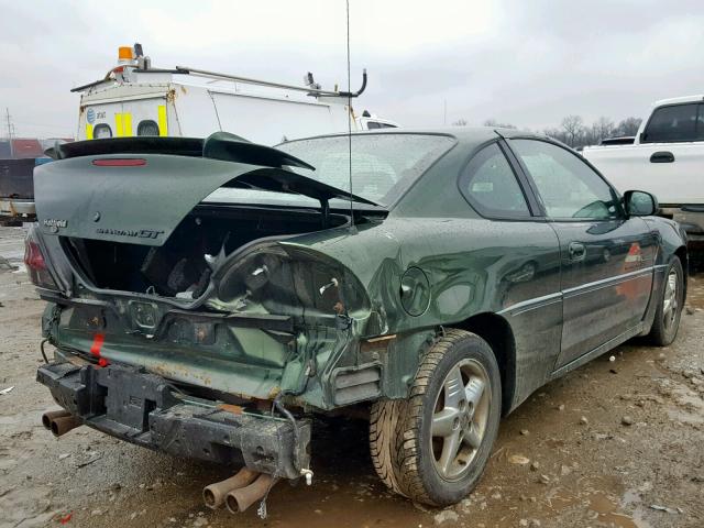 1G2NW12E51M518901 - 2001 PONTIAC GRAND AM G GREEN photo 4