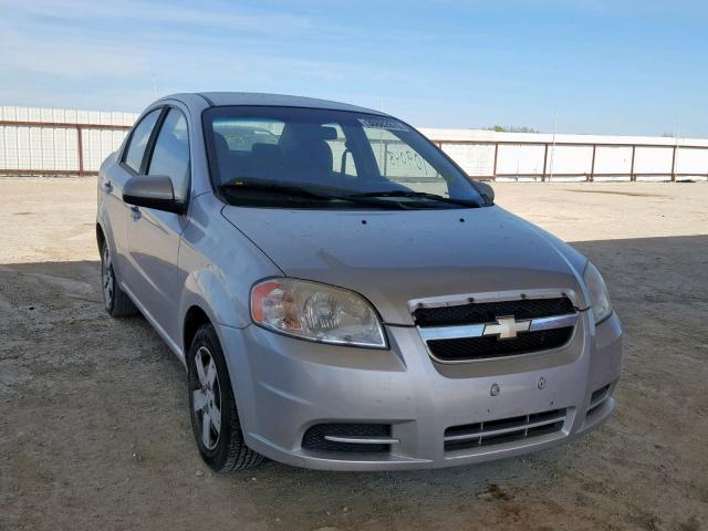 KL1TD5DE0BB151357 - 2011 CHEVROLET AVEO LS SILVER photo 1