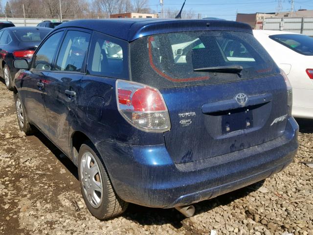 2T1KR32E78C696110 - 2008 TOYOTA MATRIX 蓝色 照片 3