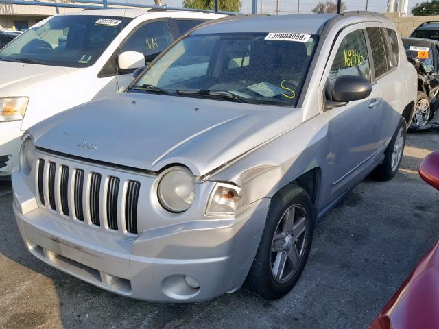 1J4NT4FB3AD549337 - 2010 JEEP COMPASS SP SILVER photo 2