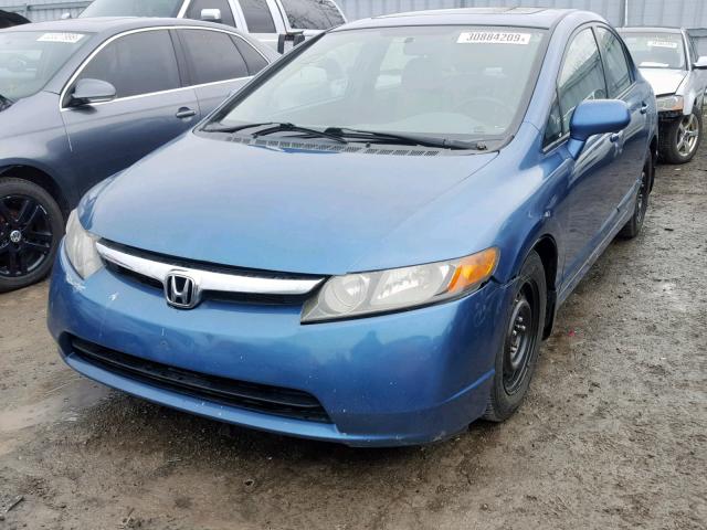 2HGFA16998H018766 - 2008 HONDA CIVIC EXL 蓝色 照片 2