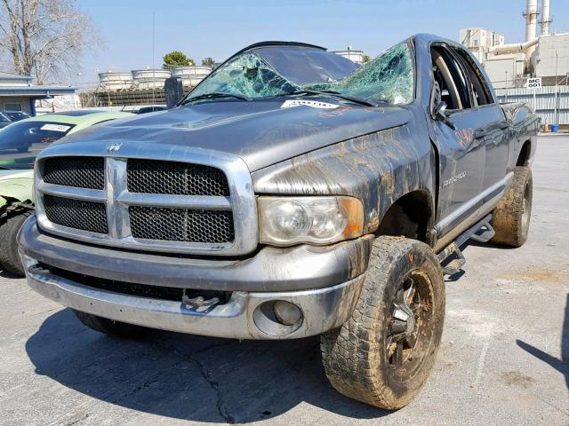 3D7KS28C75G748007 - 2005 DODGE RAM 2500 S Boz foto 2