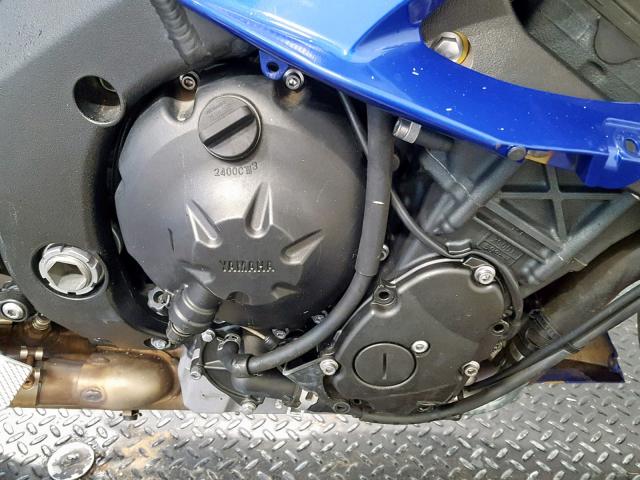 JYARJ16E4CA026141 - 2012 YAMAHA YZFR6 BLUE photo 5