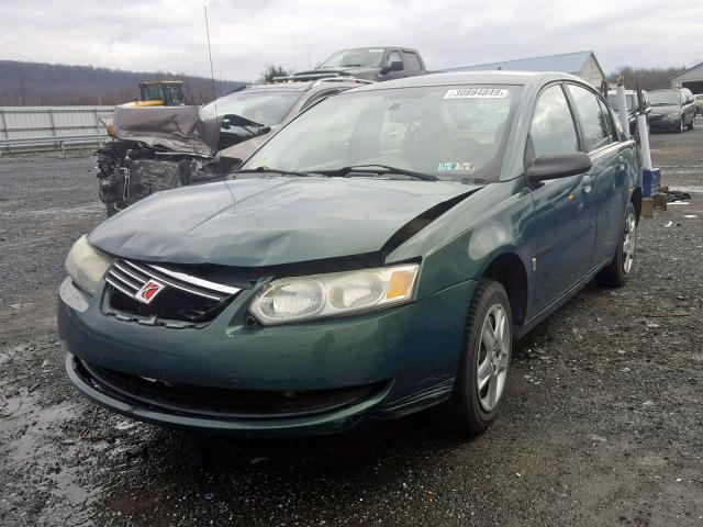 1G8AZ58F16Z152450 - 2006 SATURN ION LEVEL GREEN photo 2