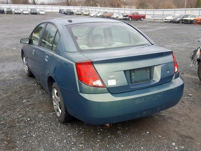 1G8AZ58F16Z152450 - 2006 SATURN ION LEVEL GREEN photo 3