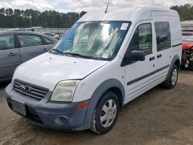 NM0LS6AN6AT017466 - 2010 FORD TRANSIT CO WHITE photo 2