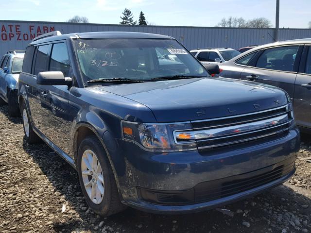 2FMGK5B88GBA17741 - 2016 FORD FLEX SE BLUE photo 1