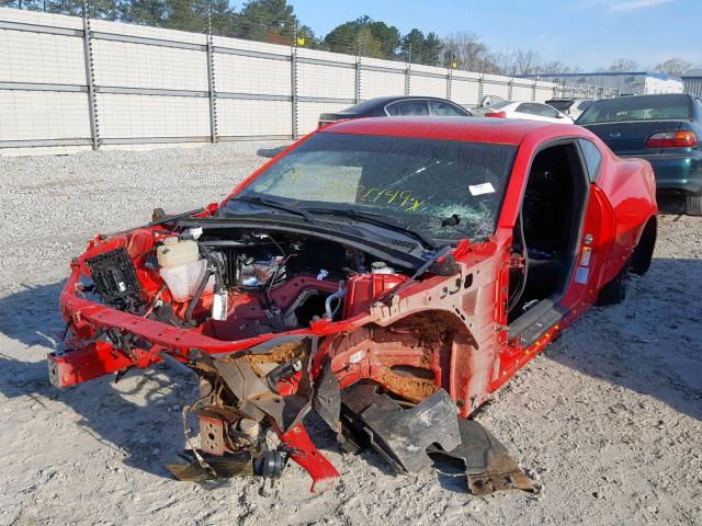 1G1FK1R62J0110317 - 2018 CHEVROLET CAMARO ZL1 红色 照片 2