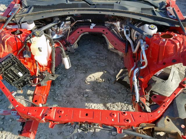 1G1FK1R62J0110317 - 2018 CHEVROLET CAMARO ZL1 红色 照片 7