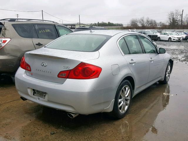 JNKCV61F39M051906 - 2009 INFINITI G37 SILVER photo 4