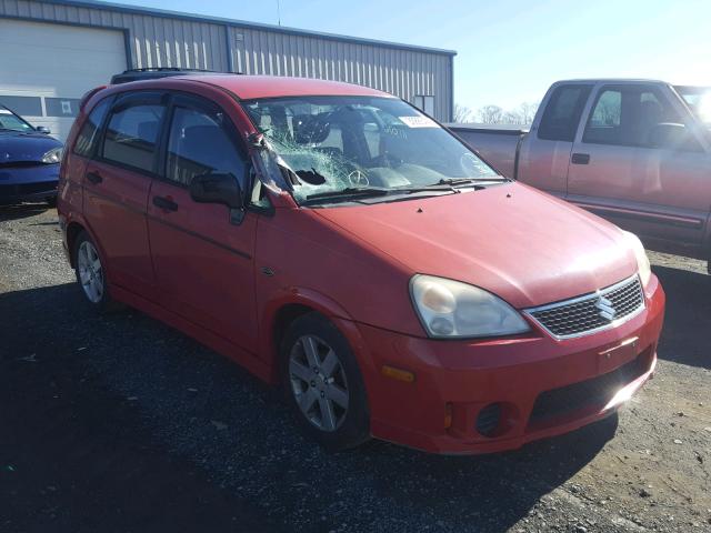 JS2RC62H965350037 - 2006 SUZUKI AERIO RED photo 1