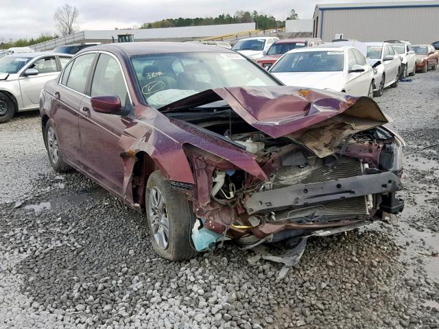 1HGCP2F46CA173830 - 2012 HONDA ACCORD LXP BURGUNDY photo 1