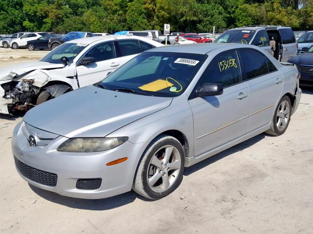 1YVHP80C575M45798 - 2007 MAZDA 6 SILVER photo 2