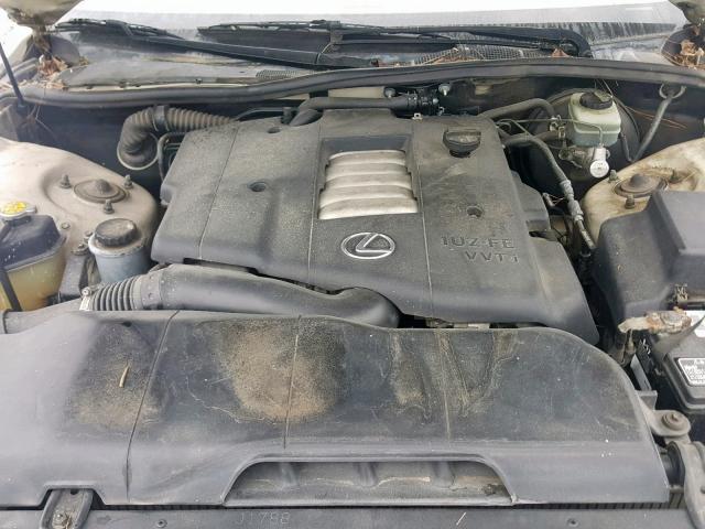 JT8BH28F4W0103094 - 1998 LEXUS LS 400 WHITE photo 7