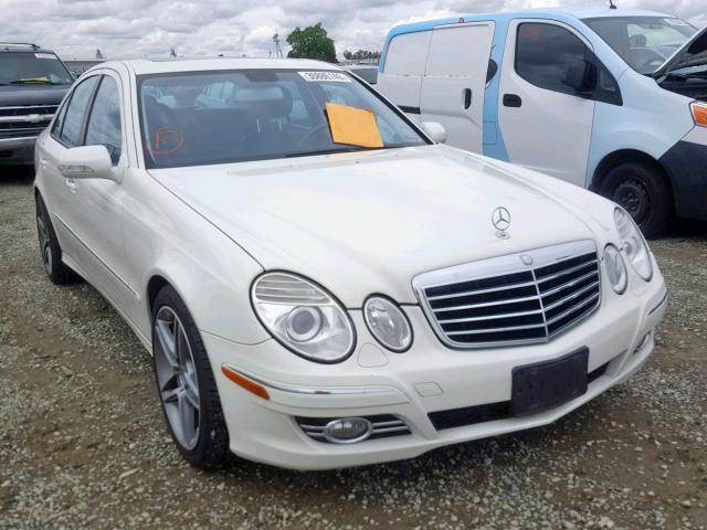 WDBUF56X27B159987 - 2007 MERCEDES-BENZ E 350 WHITE photo 1