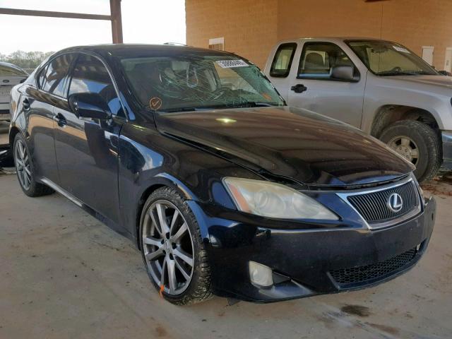 JTHBK262385065624 - 2008 LEXUS IS 250 BLACK photo 1