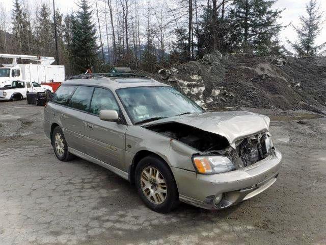 4S3BH806537620908 - 2003 SUBARU LEGACY OUT GOLD photo 1