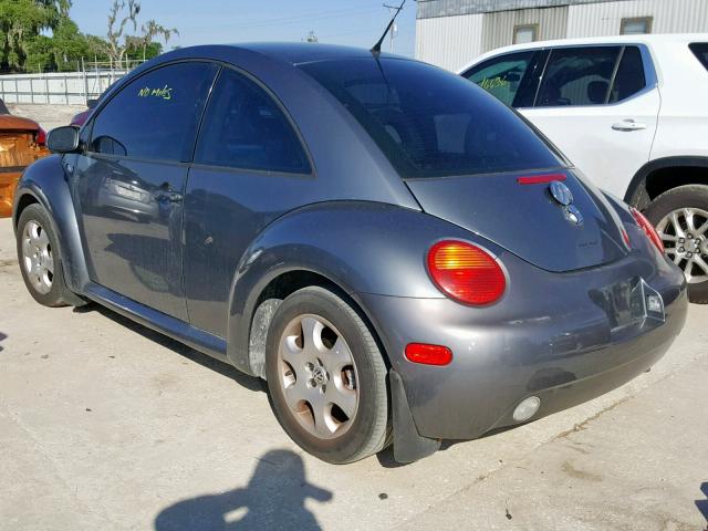 3VWCK21C92M410501 - 2002 VOLKSWAGEN NEW BEETLE Boz foto 3
