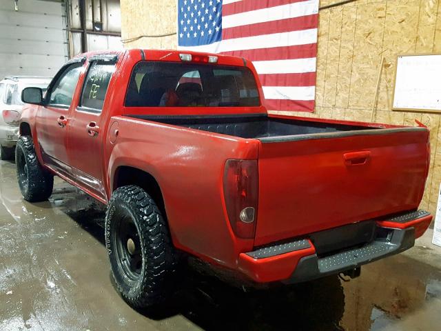 1GTJTCDE3A8137133 - 2010 GMC CANYON SLE RED photo 3