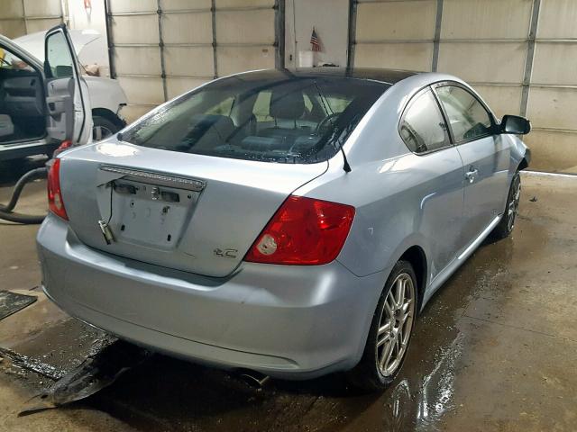 JTKDE177450044238 - 2005 SCION TC BLUE photo 4