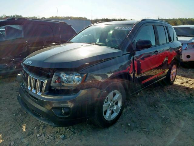1C4NJCBB7HD185946 - 2017 JEEP COMPASS SP Графитовый фото 2