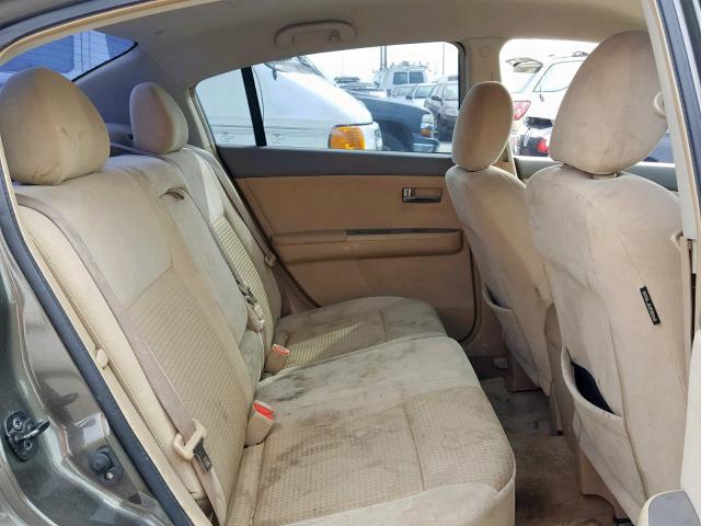 3N1AB61E38L765507 - 2008 NISSAN SENTRA 2.0 SILVER photo 6