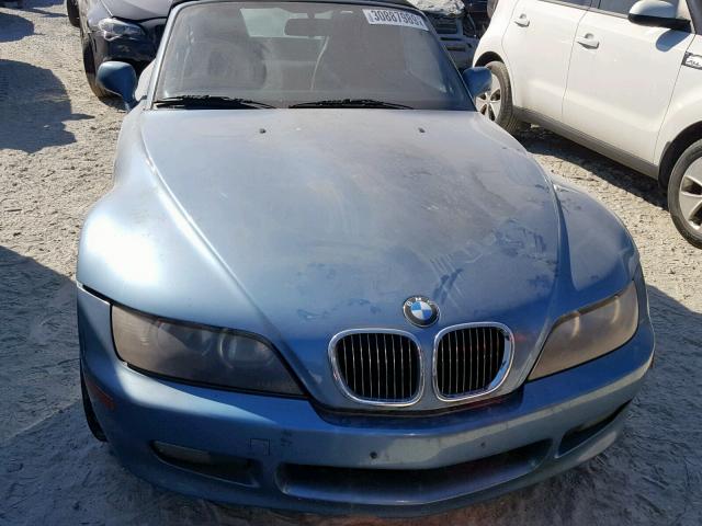 4USCH7333WLD17067 - 1998 BMW Z3 1.9 BLUE photo 9