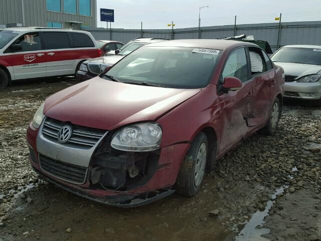 3VWRF71K46M810555 - 2006 VOLKSWAGEN JETTA 2.5 RED photo 2