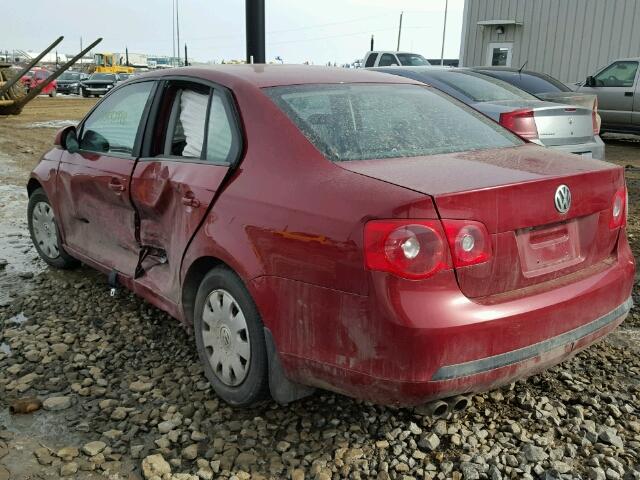 3VWRF71K46M810555 - 2006 VOLKSWAGEN JETTA 2.5 RED photo 3