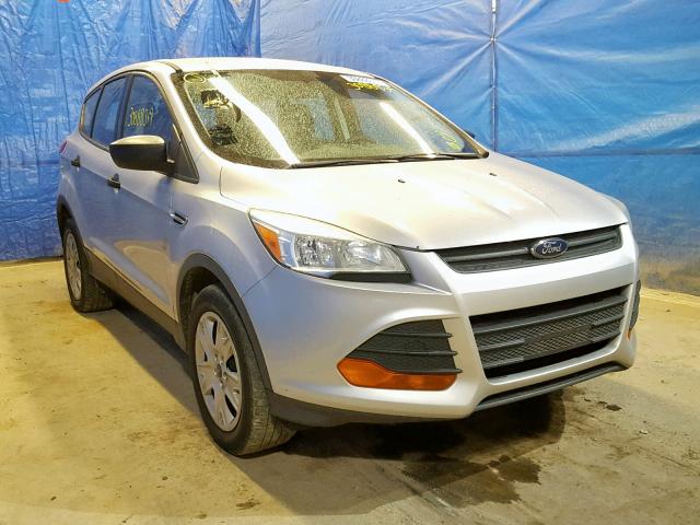 1FMCU0F76DUD04241 - 2013 FORD ESCAPE S SILVER photo 1