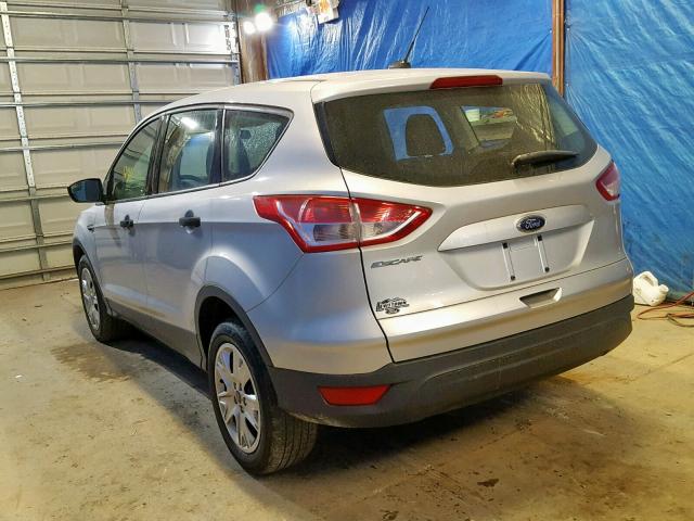 1FMCU0F76DUD04241 - 2013 FORD ESCAPE S SILVER photo 3