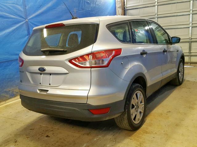 1FMCU0F76DUD04241 - 2013 FORD ESCAPE S SILVER photo 4