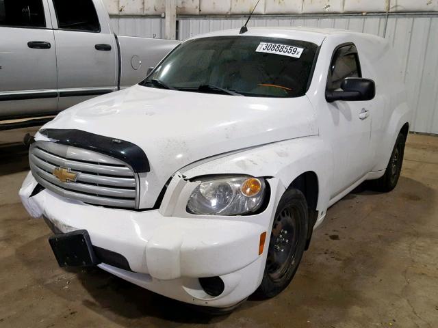 3GCCA85B39S525840 - 2009 CHEVROLET HHR PANEL WHITE photo 2