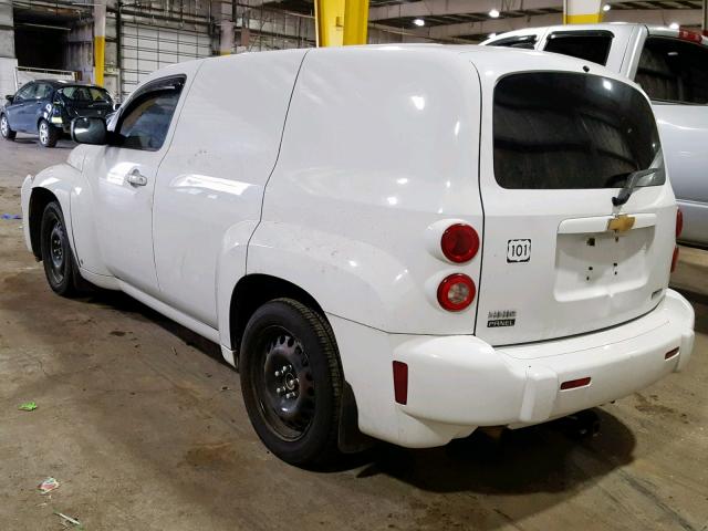 3GCCA85B39S525840 - 2009 CHEVROLET HHR PANEL WHITE photo 3