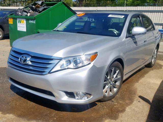 4T1BK3DB9BU438846 - 2011 TOYOTA AVALON BAS SILVER photo 2