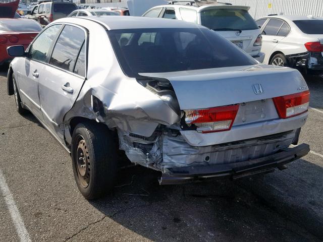 JHMCM56384C020886 - 2004 HONDA ACCORD LX SILVER photo 3