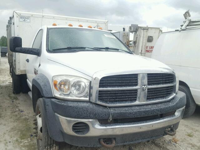 3D6WC76A08G165820 - 2008 DODGE RAM 5500 S WHITE photo 1