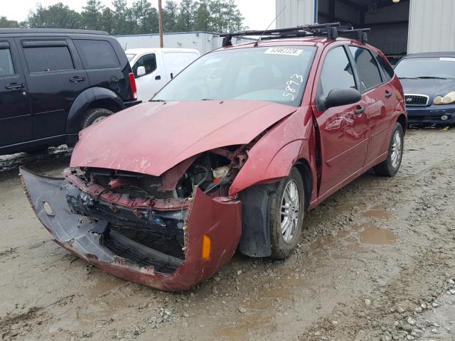 3FAFP37333R175893 - 2003 FORD FOCUS ZX5 RED photo 2