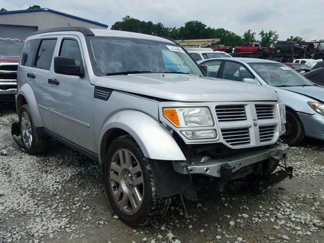 1D4PT4GK3BW600115 - 2011 DODGE NITRO HEAT SILVER photo 1