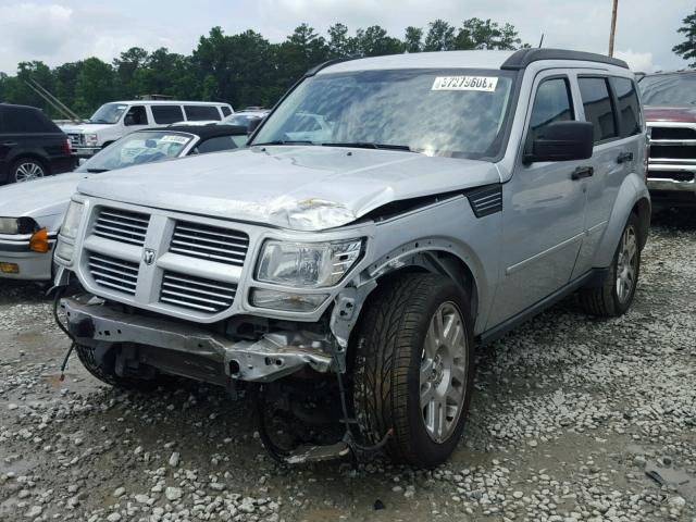 1D4PT4GK3BW600115 - 2011 DODGE NITRO HEAT SILVER photo 2