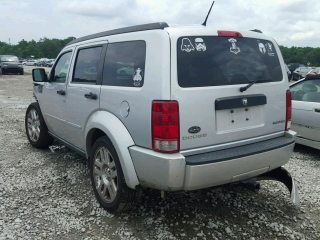 1D4PT4GK3BW600115 - 2011 DODGE NITRO HEAT SILVER photo 3