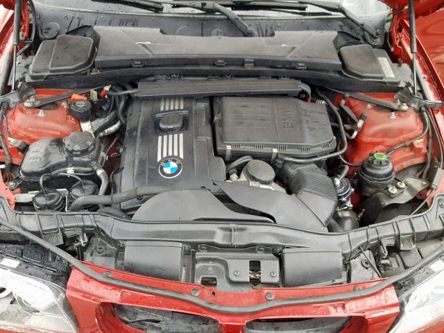 WBAUC7C51AVK80926 - 2010 BMW 135 I RED photo 7