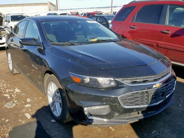 1G1ZF5SU1JF193298 - 2018 CHEVROLET MALIBU HYB BLACK photo 1