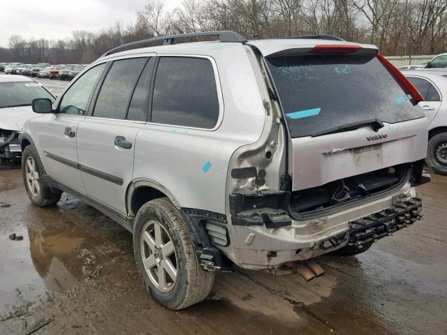 YV1CZ592751183297 - 2005 VOLVO XC90 SILVER photo 3